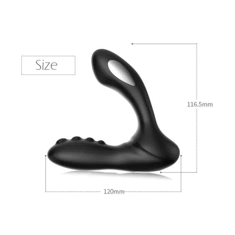 Powerful 8-Frequency -Controlled Electric Anal Plug – Prostate & Pleasure Massager