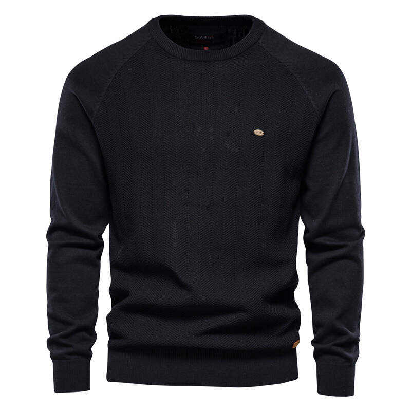 Harding Cotton Drop Retro Sweater