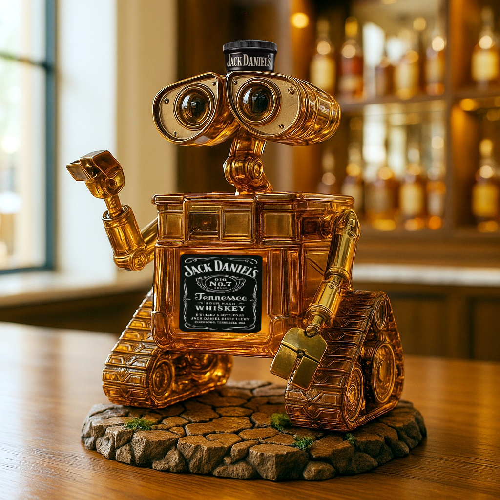 WALL·E Limited Edition Whiskey Bottle