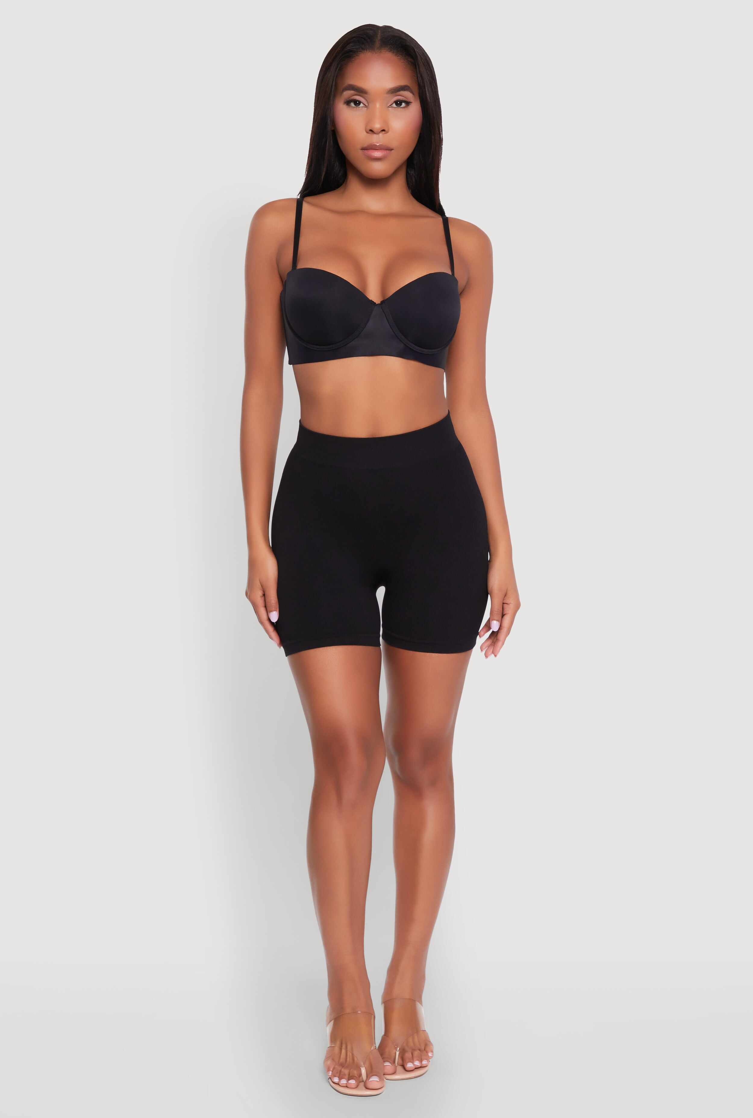 Laser Cut Padded Balconette Bra | Converts to Strapless
