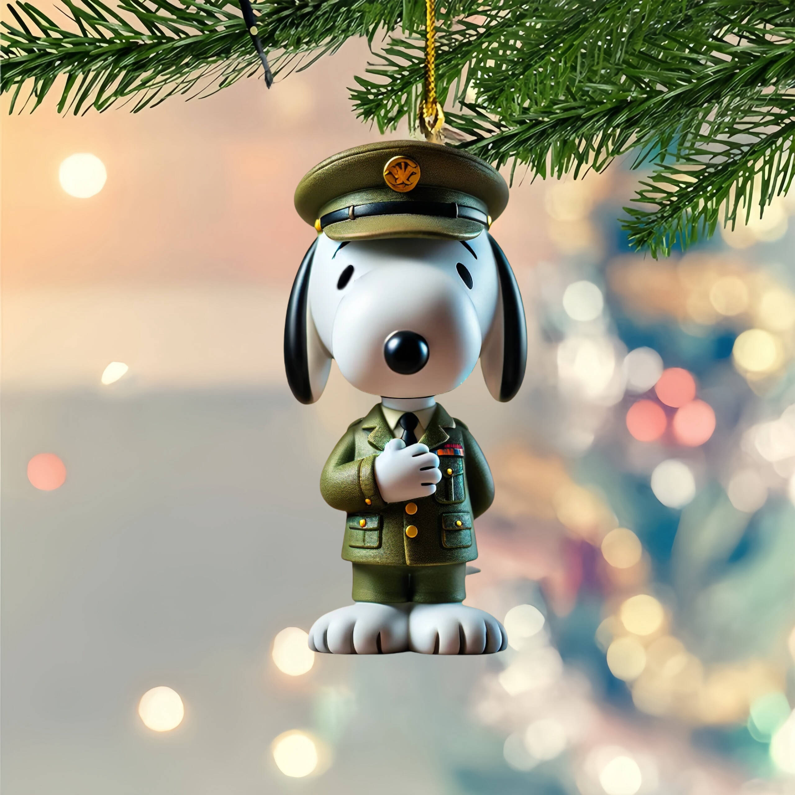 🔥LAST DAY 50% OFF- 🎖️Veteran Tribute Snooopy Ornaments