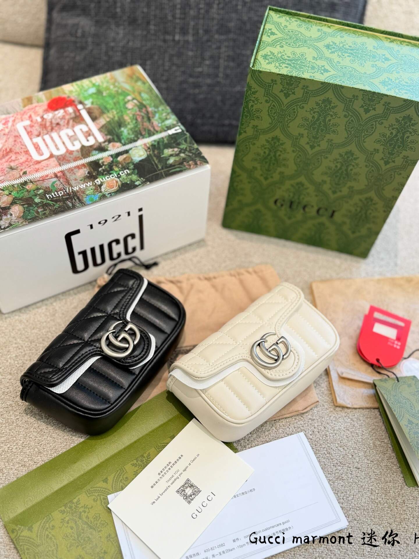 Gucci GG Marmont Mini bag​🖤Gucci GG Marmont