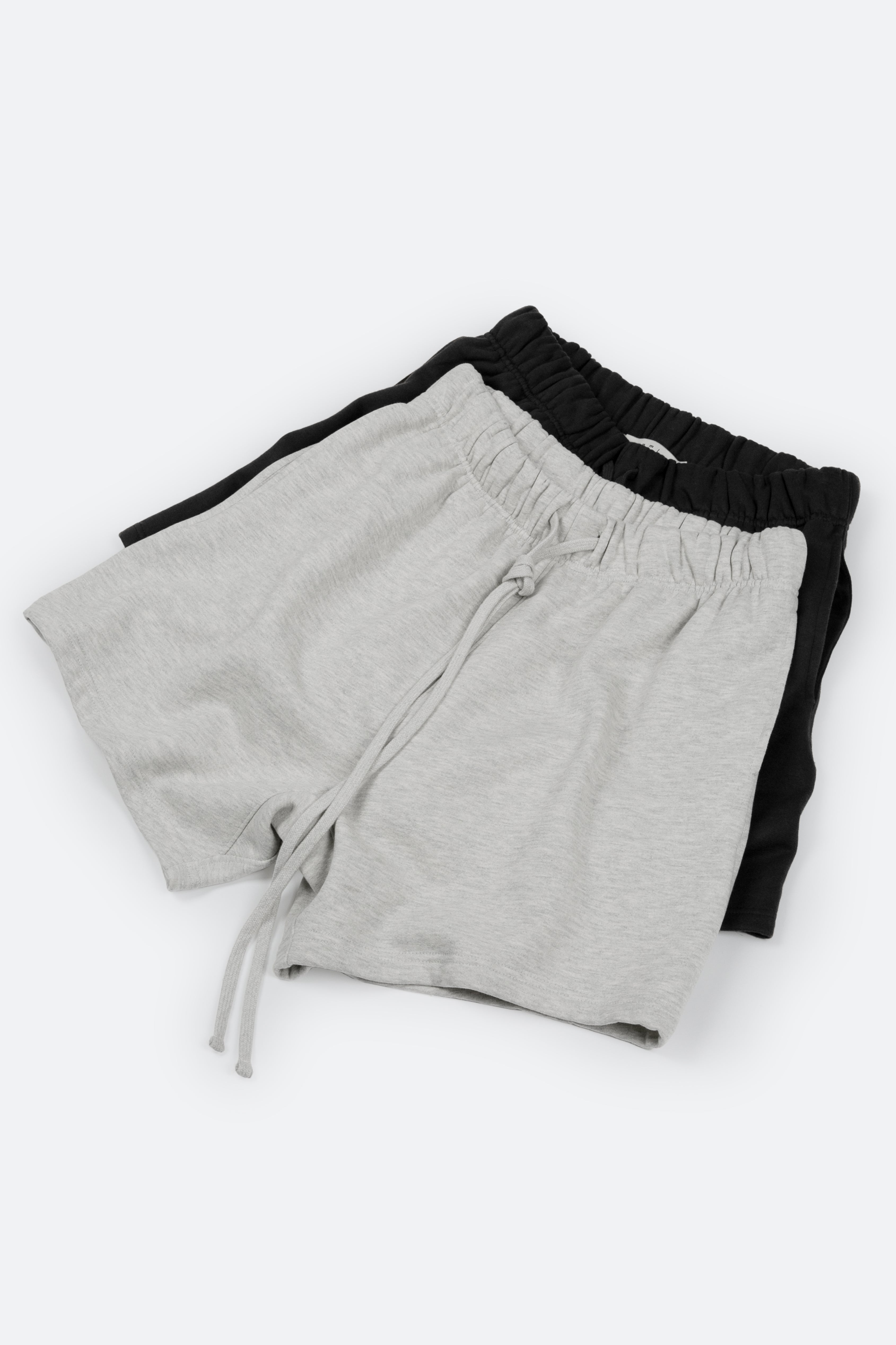 Every Day Sweatshorts 2 Pack - Black/Grey