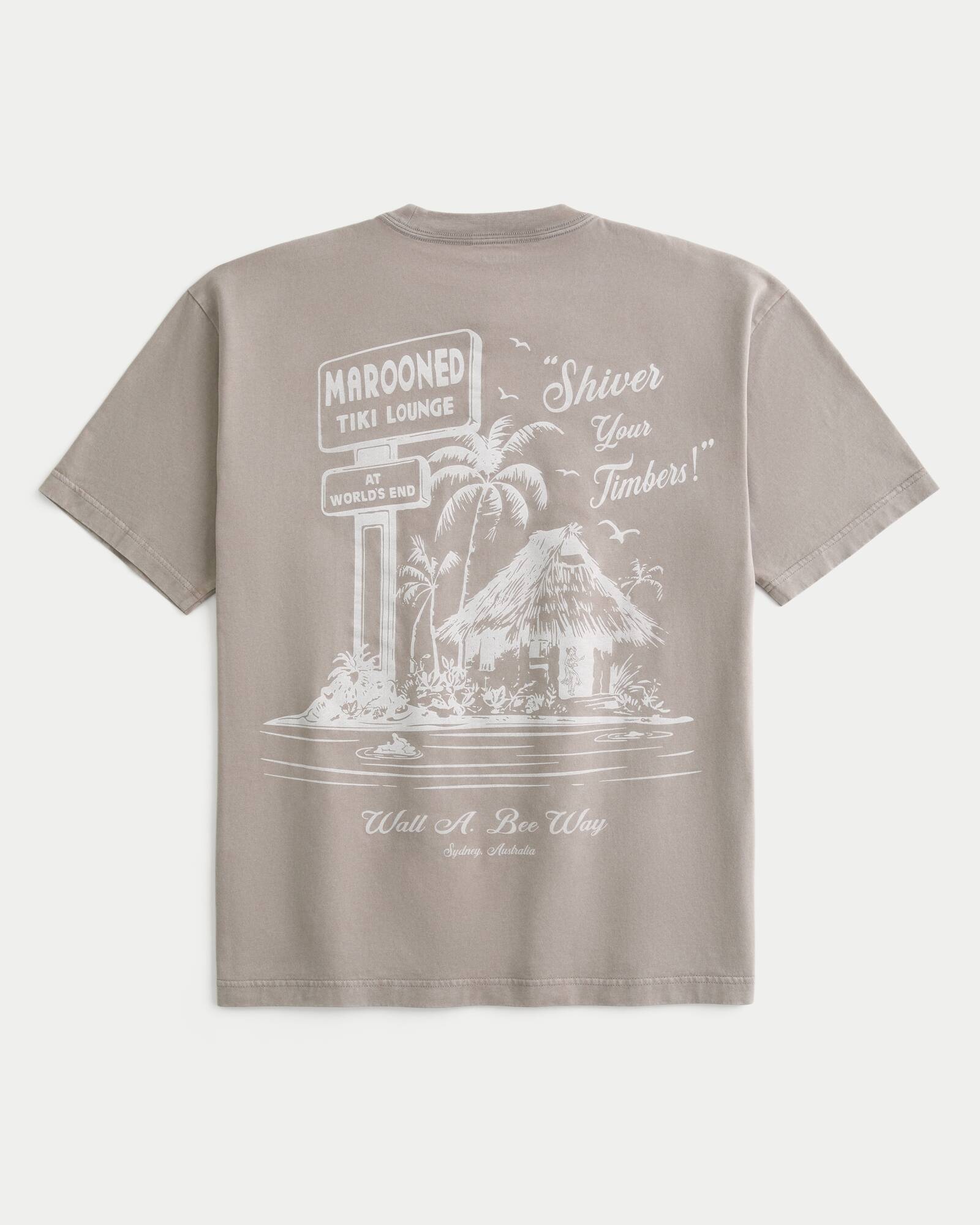 Boxy Montego Bay Graphic Tee