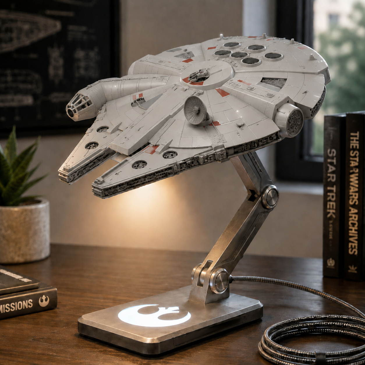 Star Wars Millennium Falcon Desk Lamp