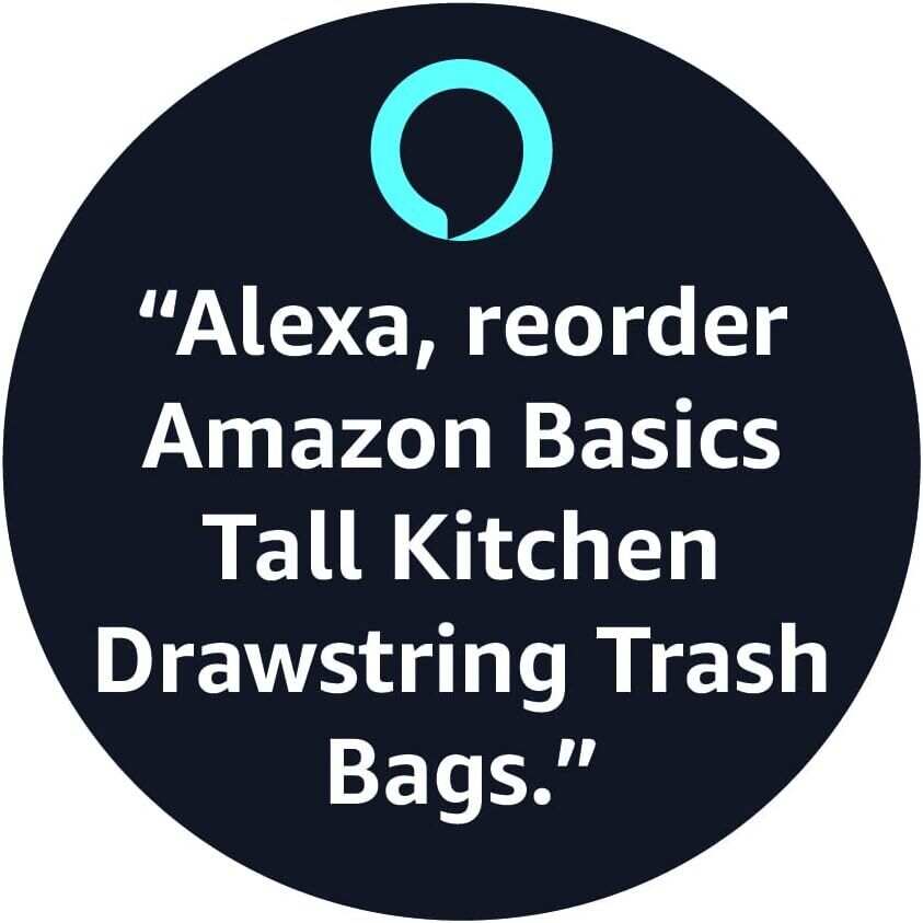 Tall Kitchen Drawstring Trash Bags, 13 Gallon, Unscented, 120 Count (Previously Solimo)