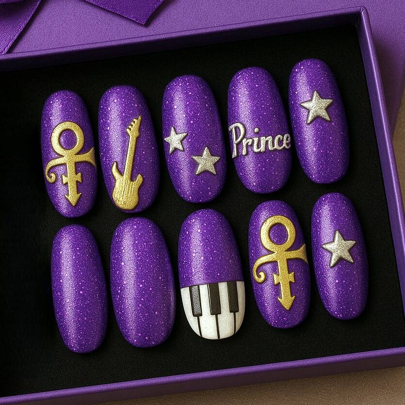 Prince Pre-on Nail Set