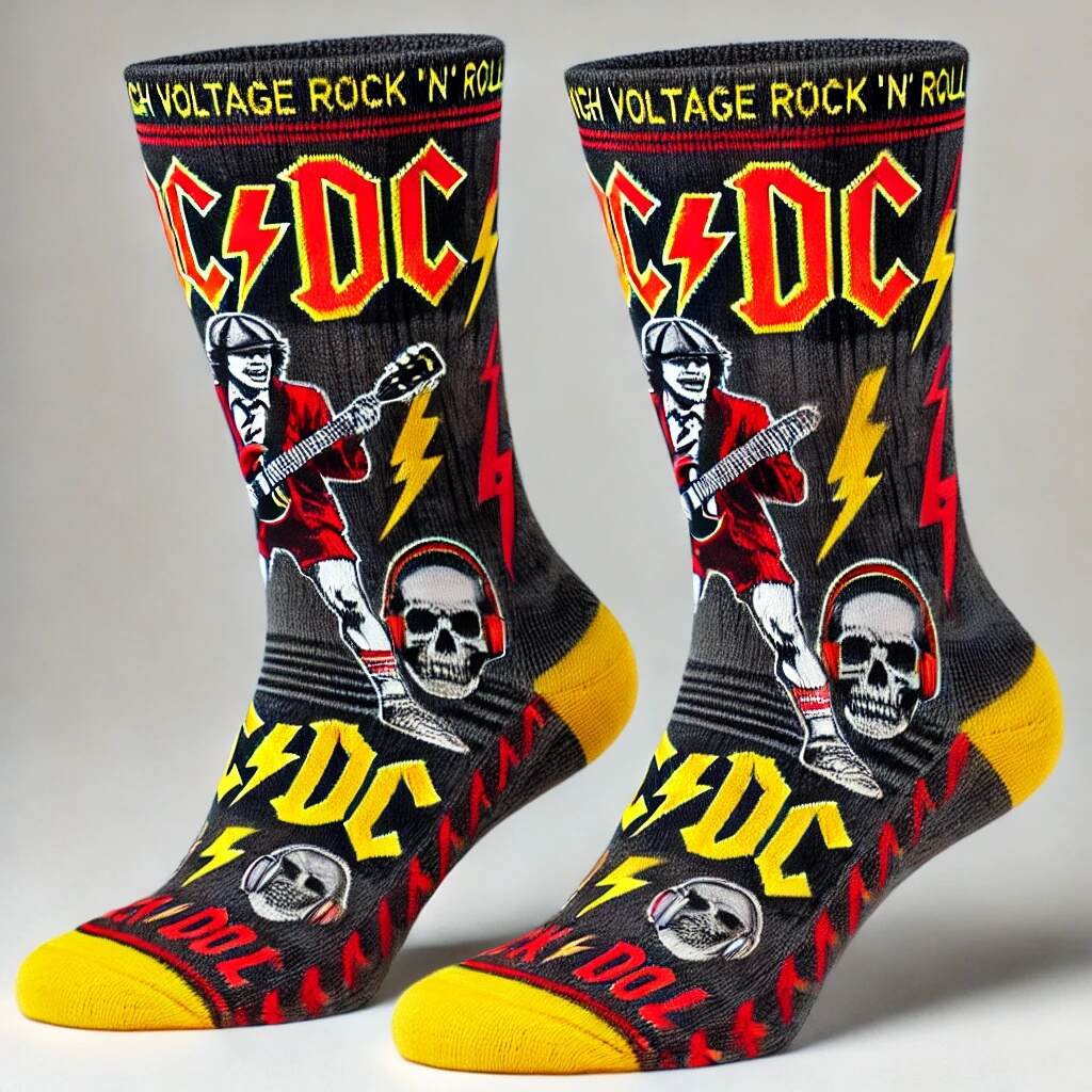 AC/DC Socks