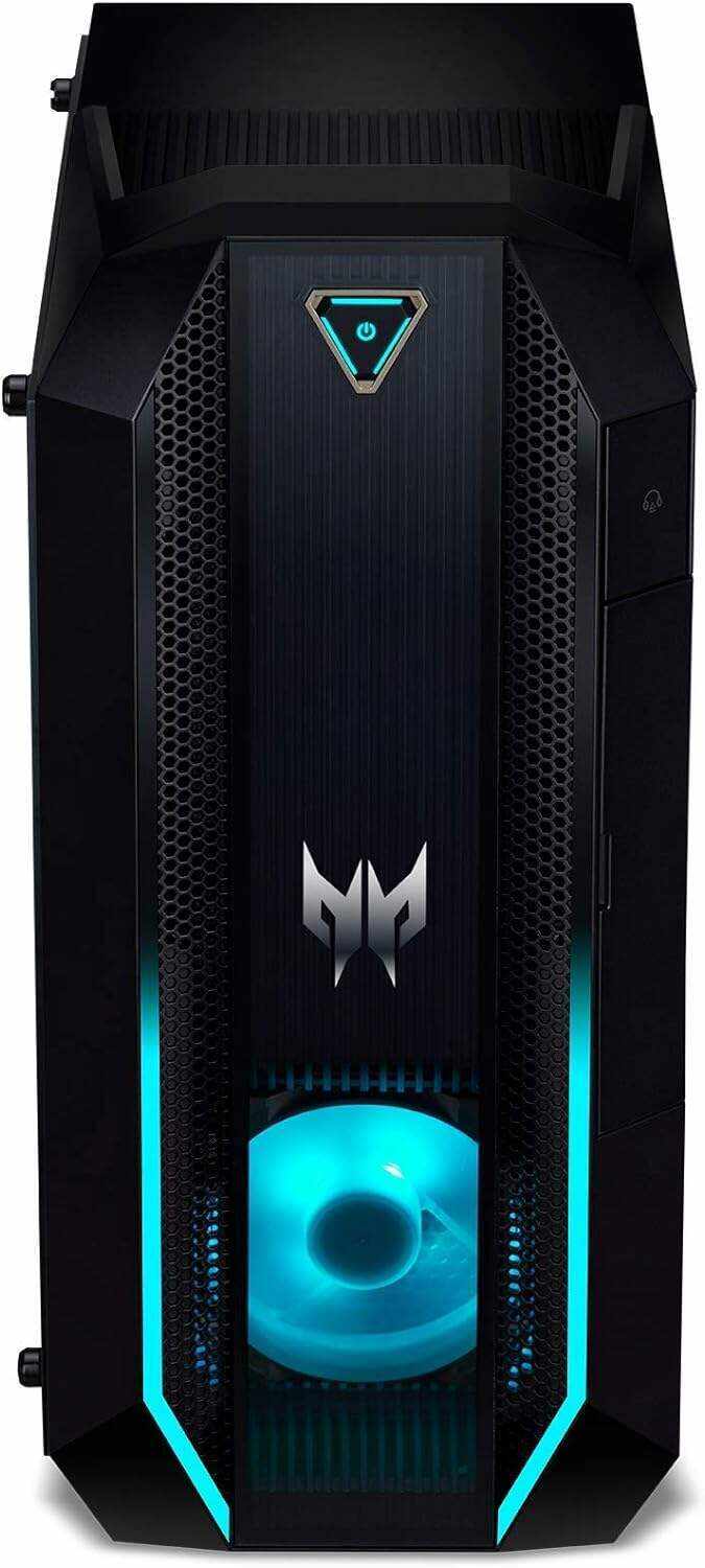 Acer Predator Orion 3000 PO3-630-UR13 Gaming Desktop | 11th Gen Intel Core i7-11700F 8-Core CPU | NVIDIA GeForce RTX 3070 | 16GB DDR4 | 1TB NVMe SSD | 1TB HDD | Intel Wi-Fi 6 | RGB Keyboard & Mouse