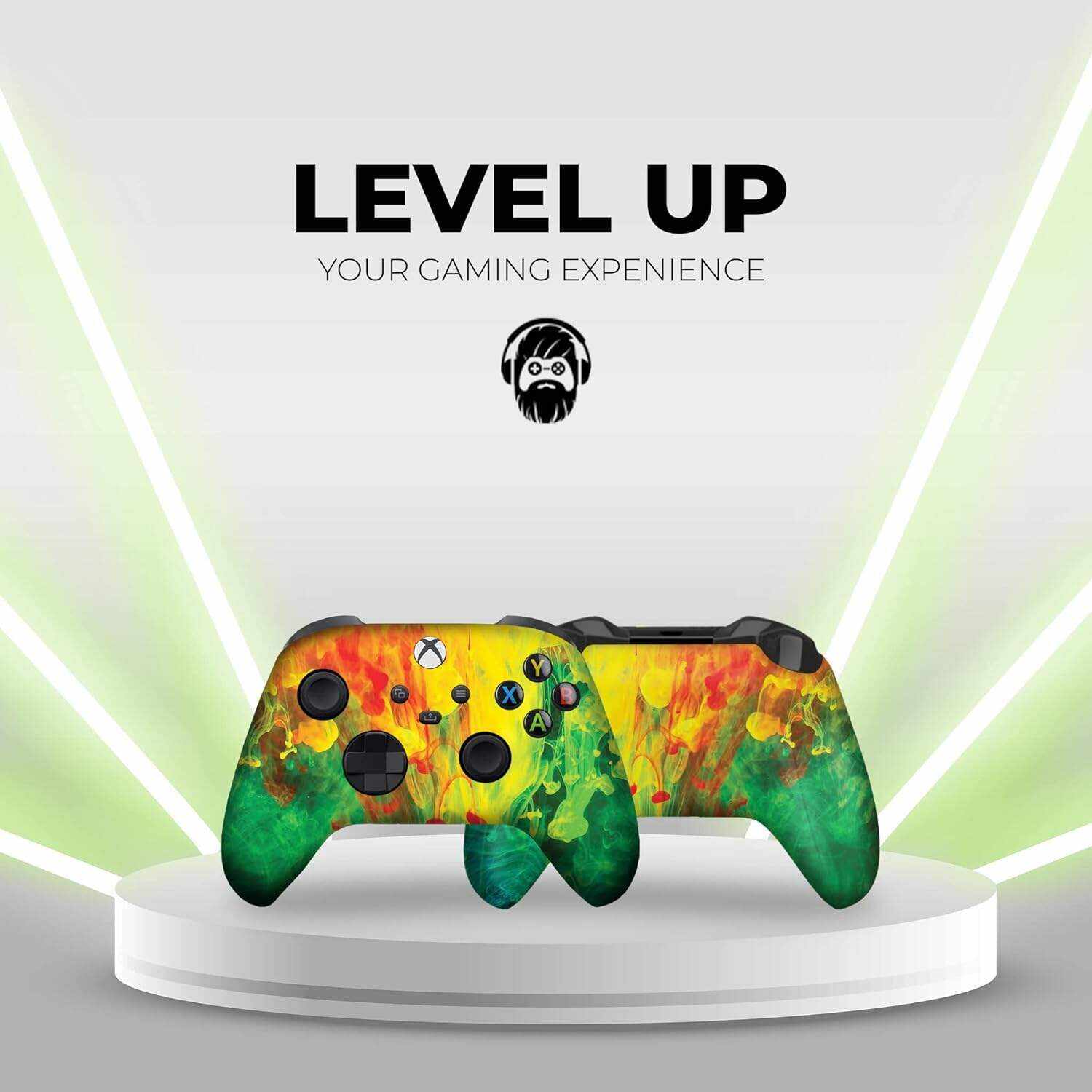 DreamController Original X-box Wireless Controller Special Edition Customized Compatible with X-box One S/X-box Series X/S & Windows 10 Made with Advanced HydroDip Print Technology(Not Just a Skin)