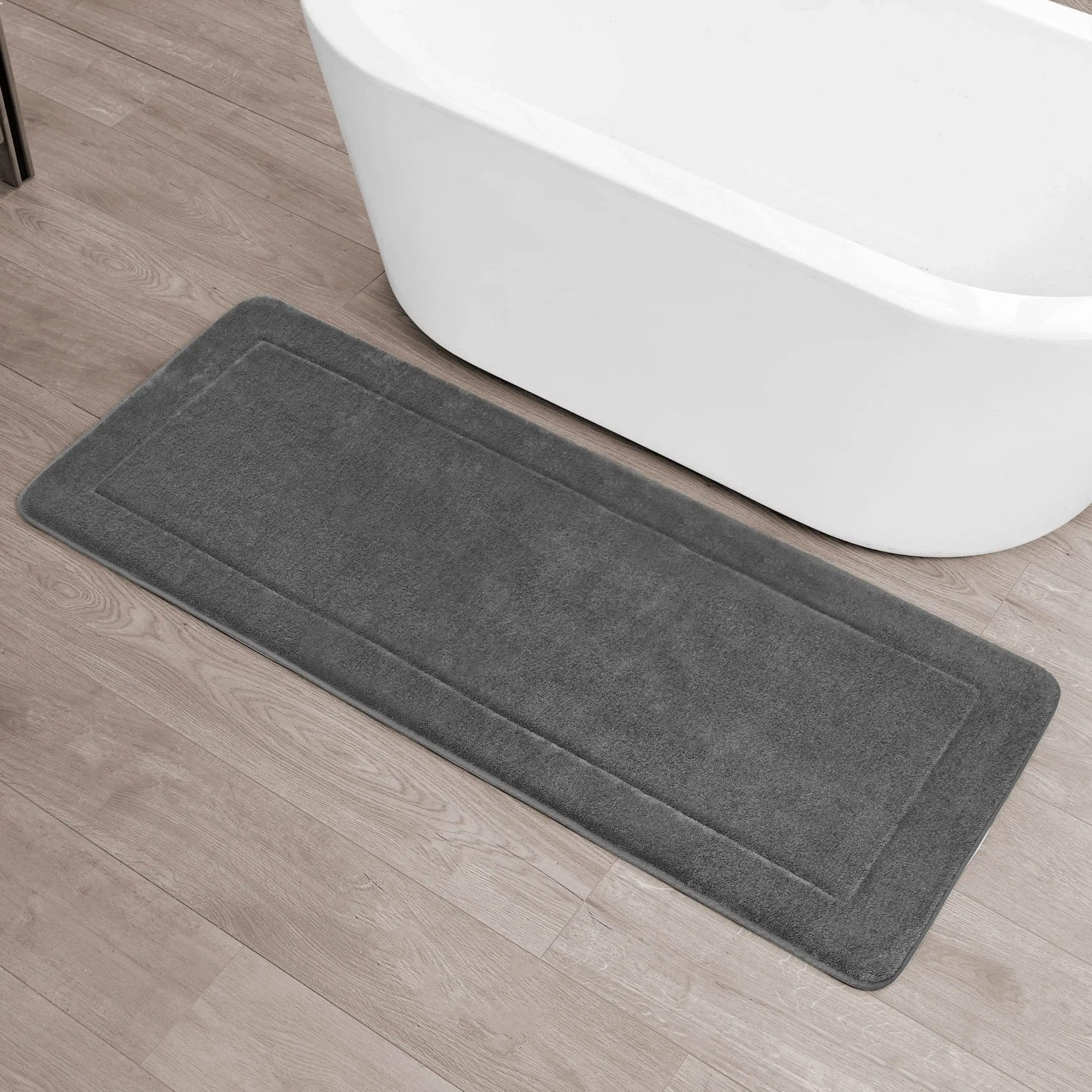 Oliver Brown Terry Memory Foam Bath Mat