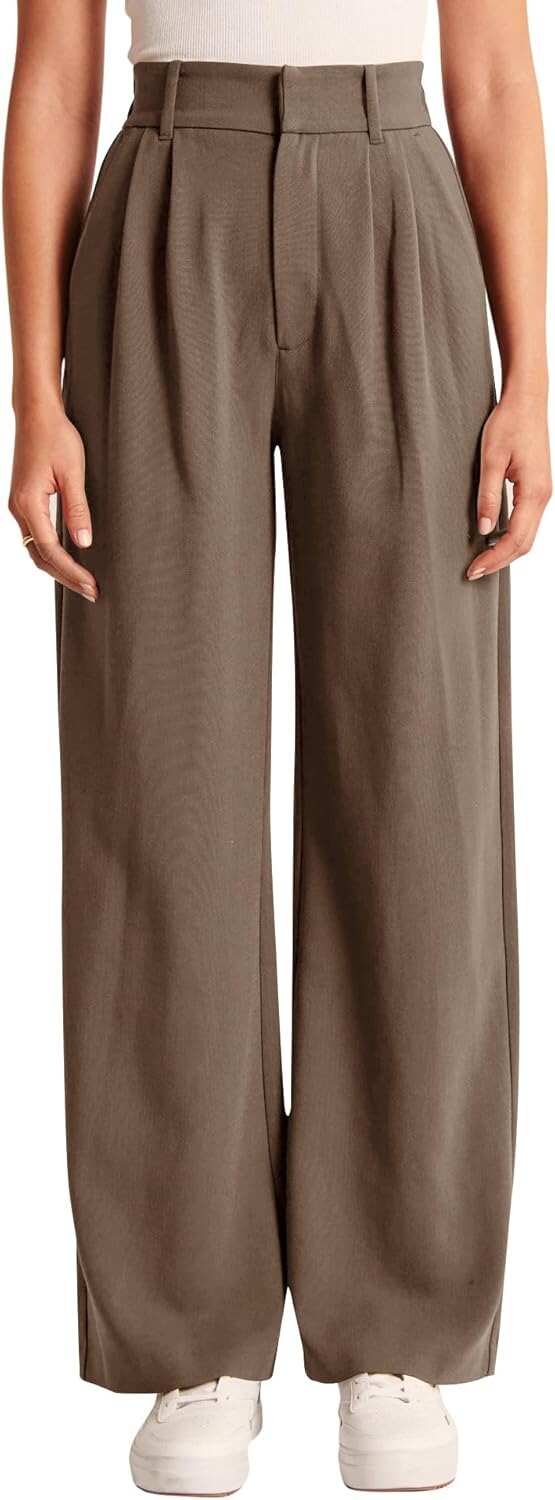 High-Waisted Work Pants for Women – Business Casual Office Trousers with Pockets (2025 Edition)