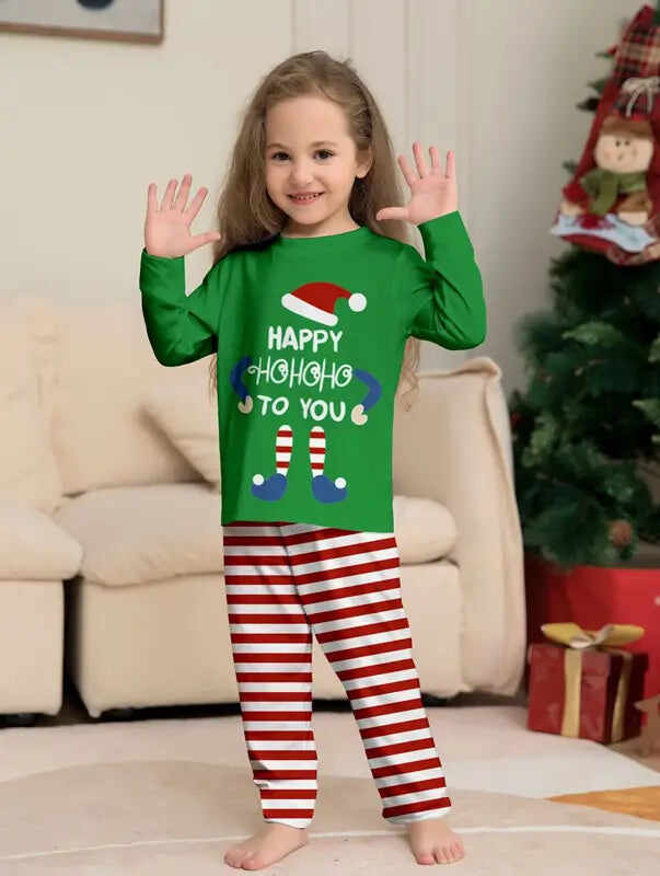 Sleepwear Family Matching Christmas Pajamas For Couples And Kids