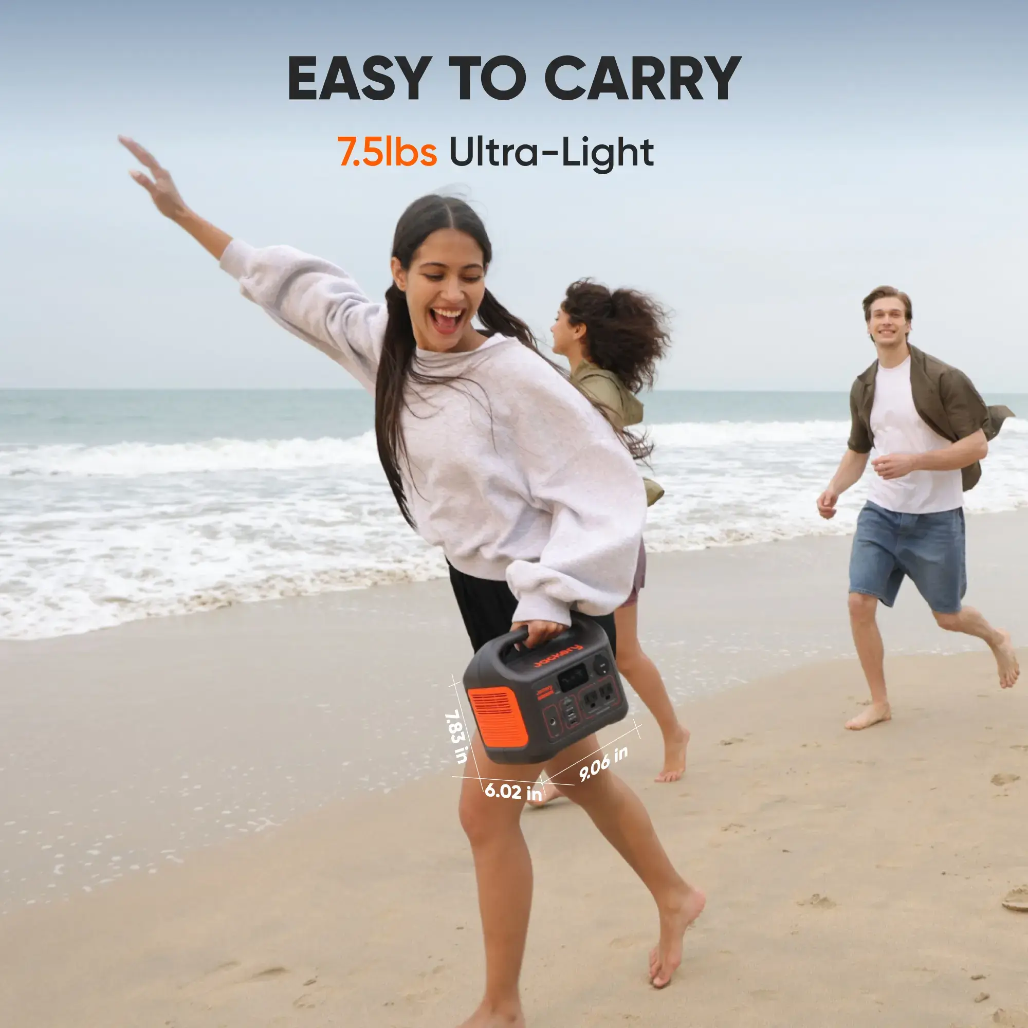300 Portable Power Bank features a 292Wh lithium iron phosphate (LiFePO4) battery and a 300W AC output