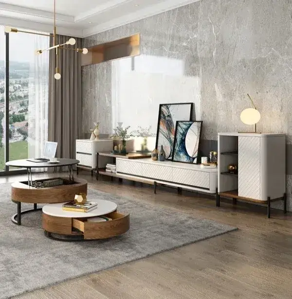 Clearance SaleScandinavian Style Lift-Up Coffee Table