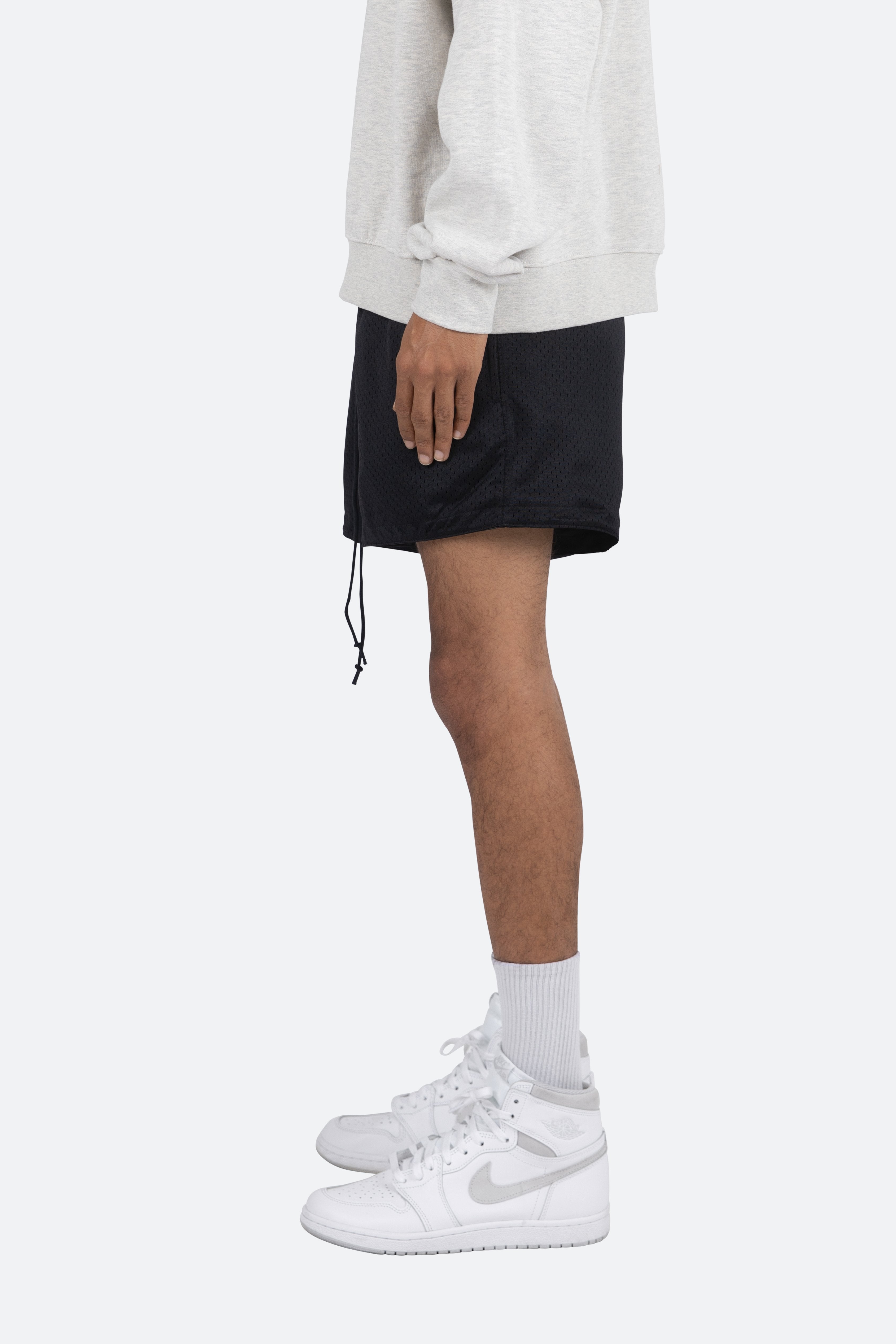 Warm Up Mesh Shorts - Black