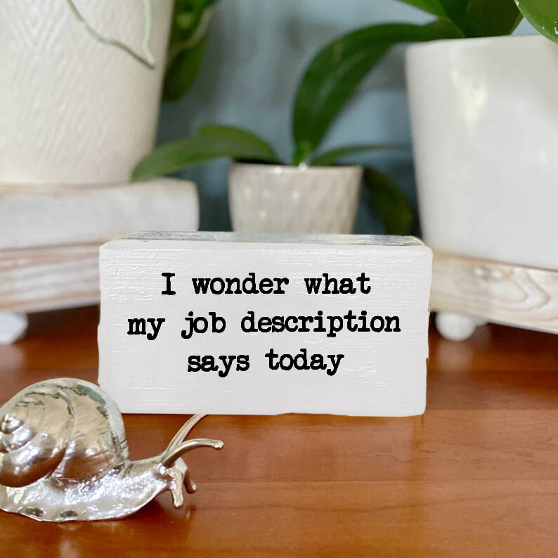 Fun office desk wood sign(🔥Buy 3 Get 1 FREE🔥)