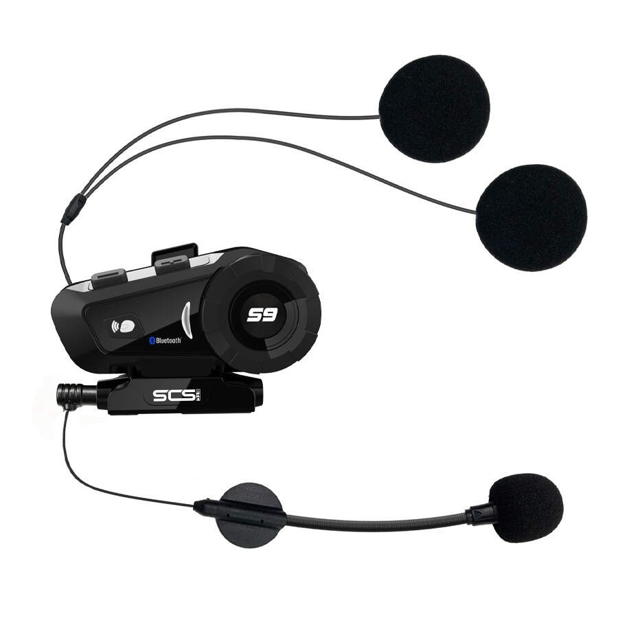 SCSETC S-9 Motorcycle Helmet Bluetooth Headset Headphones And Microphone