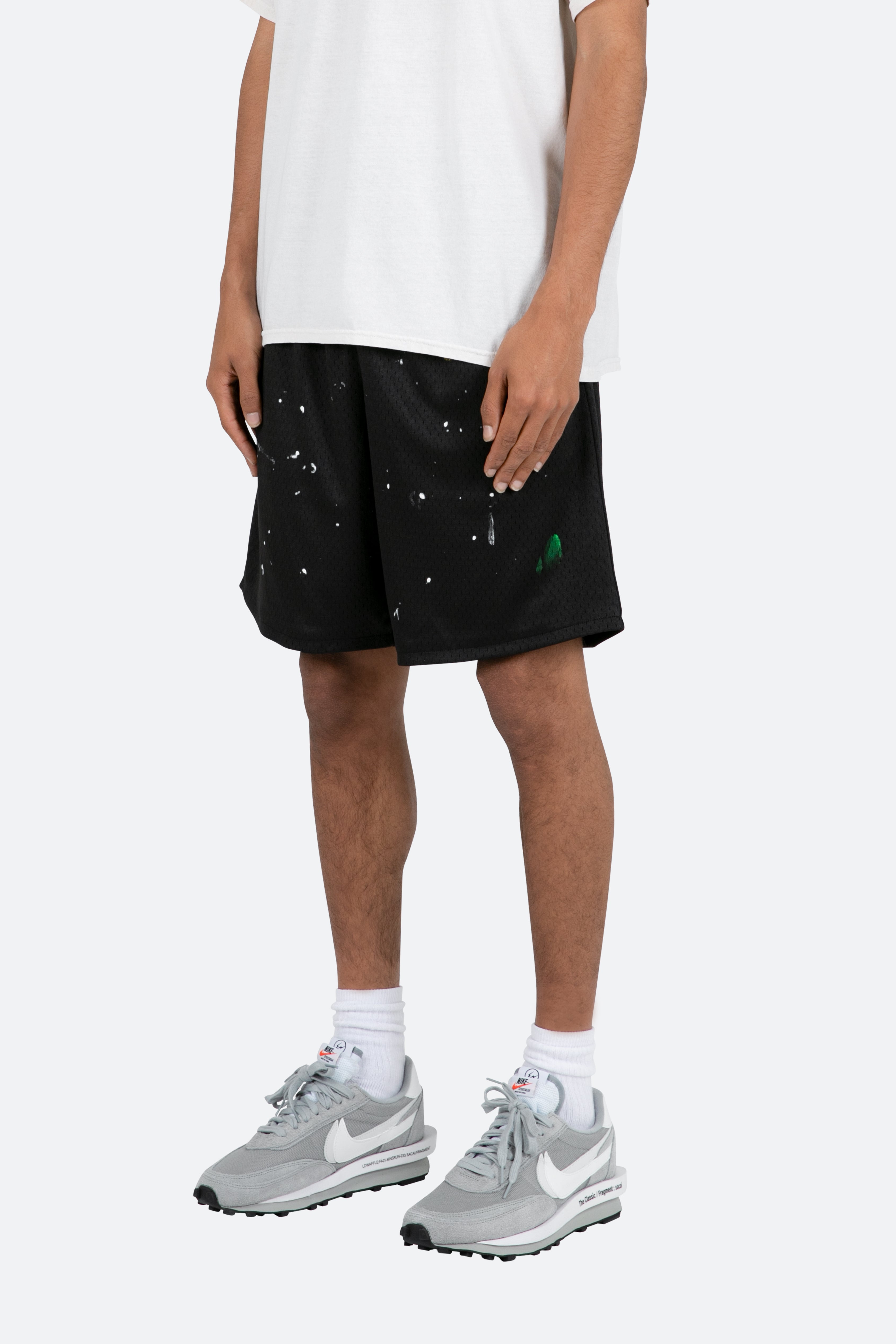 Painter Mesh Shorts - Black