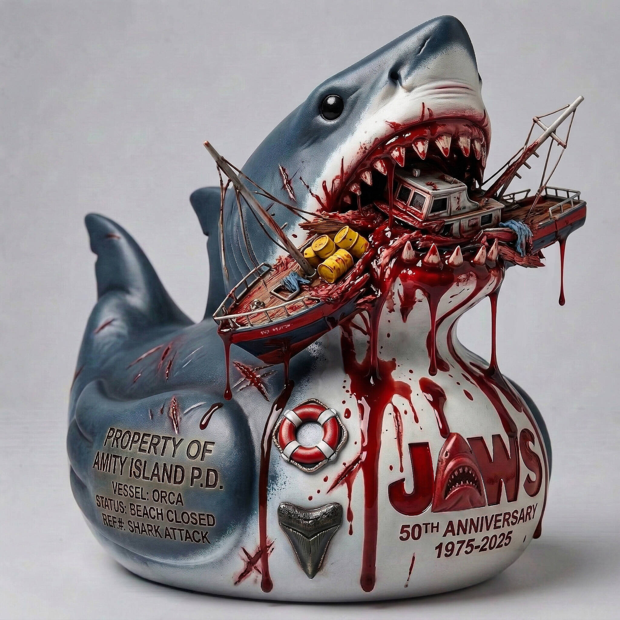 Jaws 50th Anniversary Duck