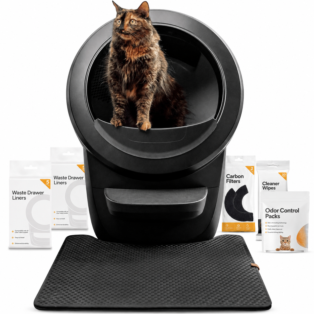 🔥Clearance Sale🔥Smart Self-Cleaning Cat Litter Box 4 – Automatic Cleaning & Odor Control for Cats