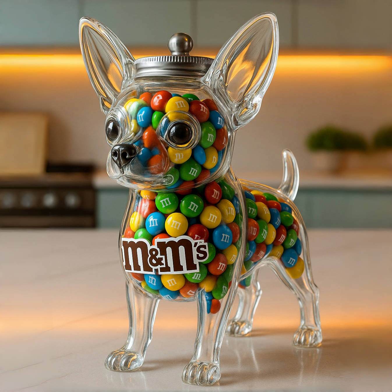 Chihuahua Candy Jar