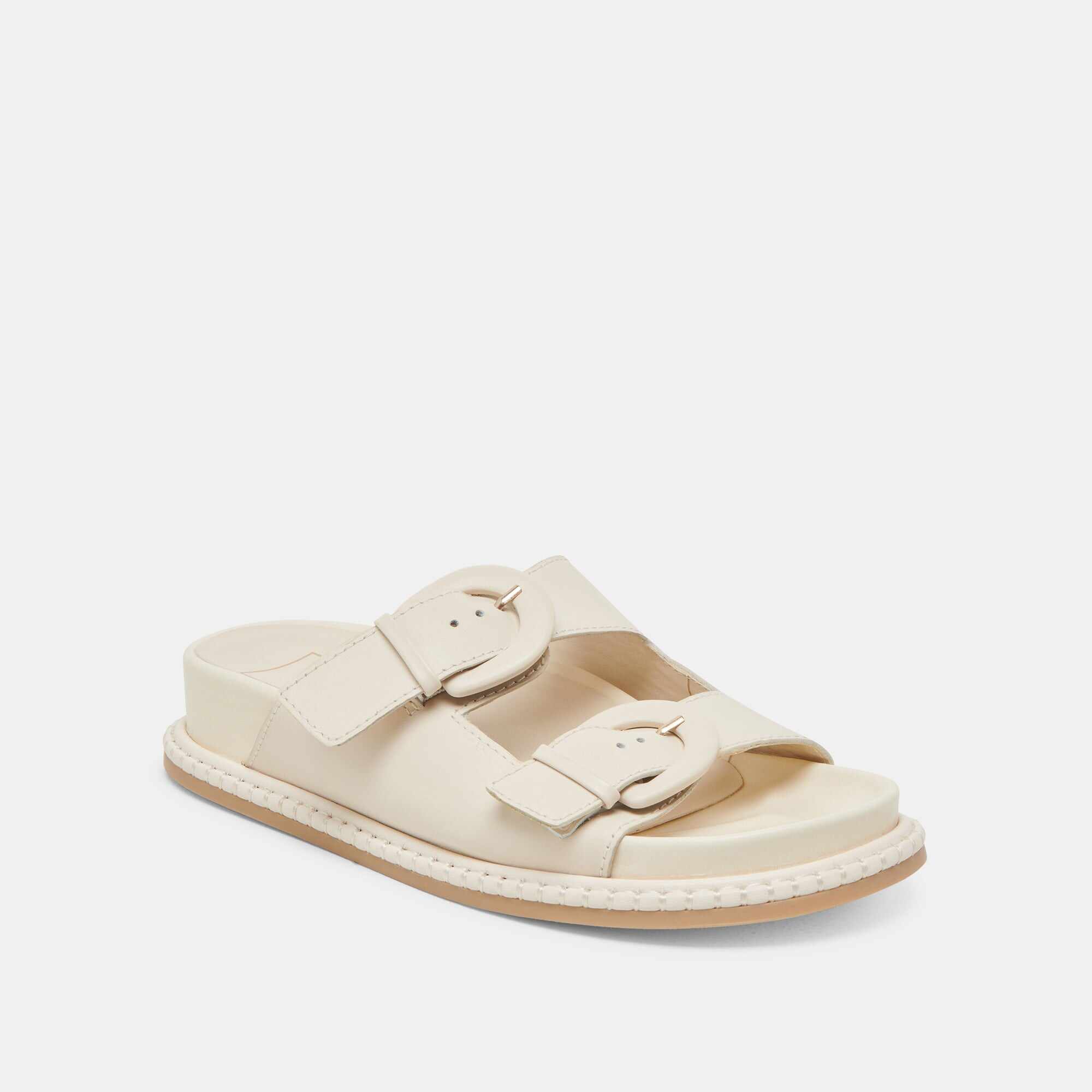 SHAUNY SANDALS BONE LEATHER