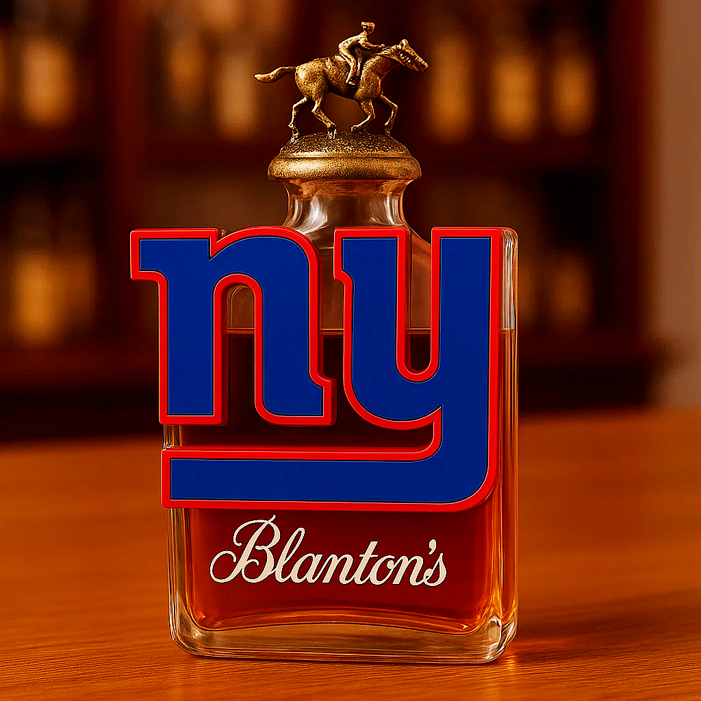 New York Giants Whiskey Bottle——100th Anniversary Edition