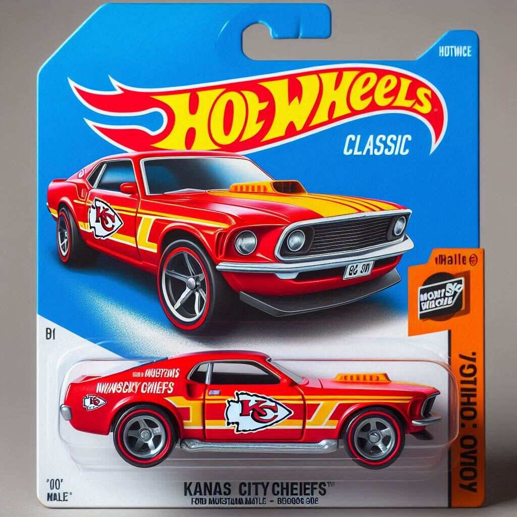 Hot Wheels NFL Team '70 Mustang