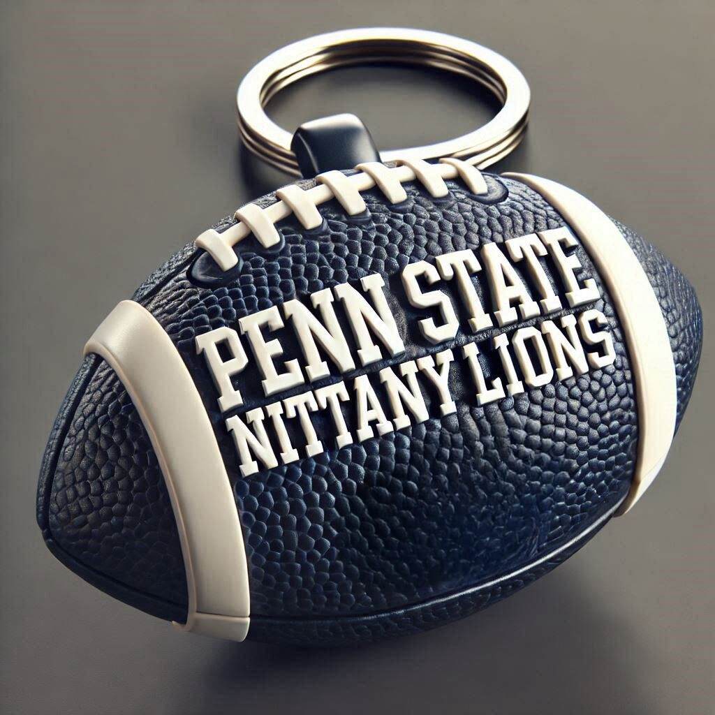 College Football Keychain
