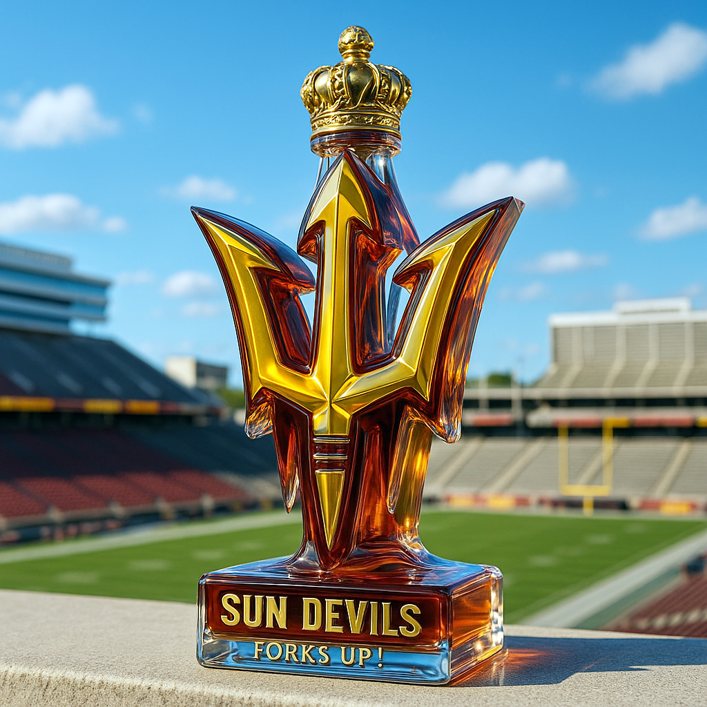 Arizona State Sun Devils Limited-Edition Whiskey Bottle