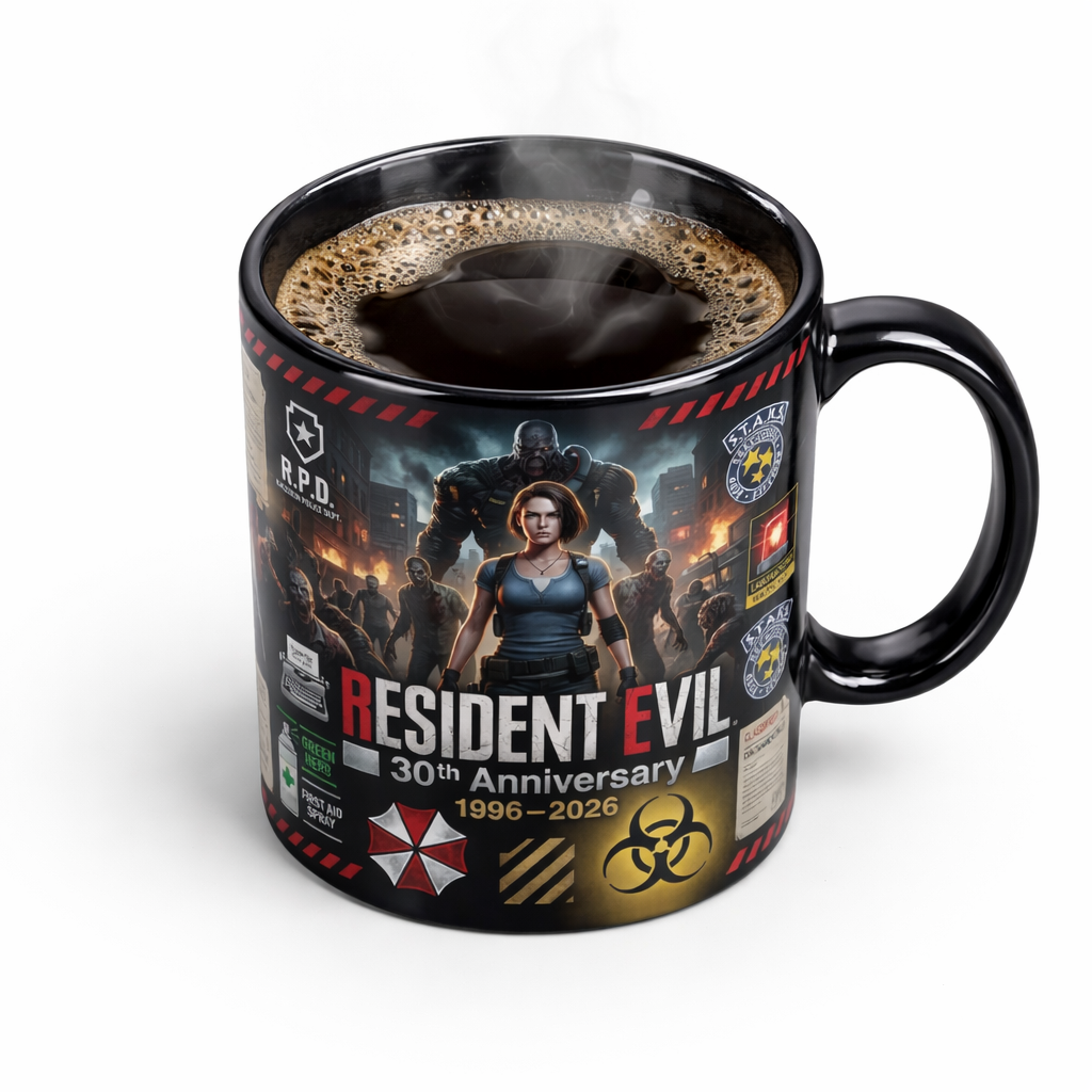 Resident Evil 30th Anniversary Horror Commemorative Mug