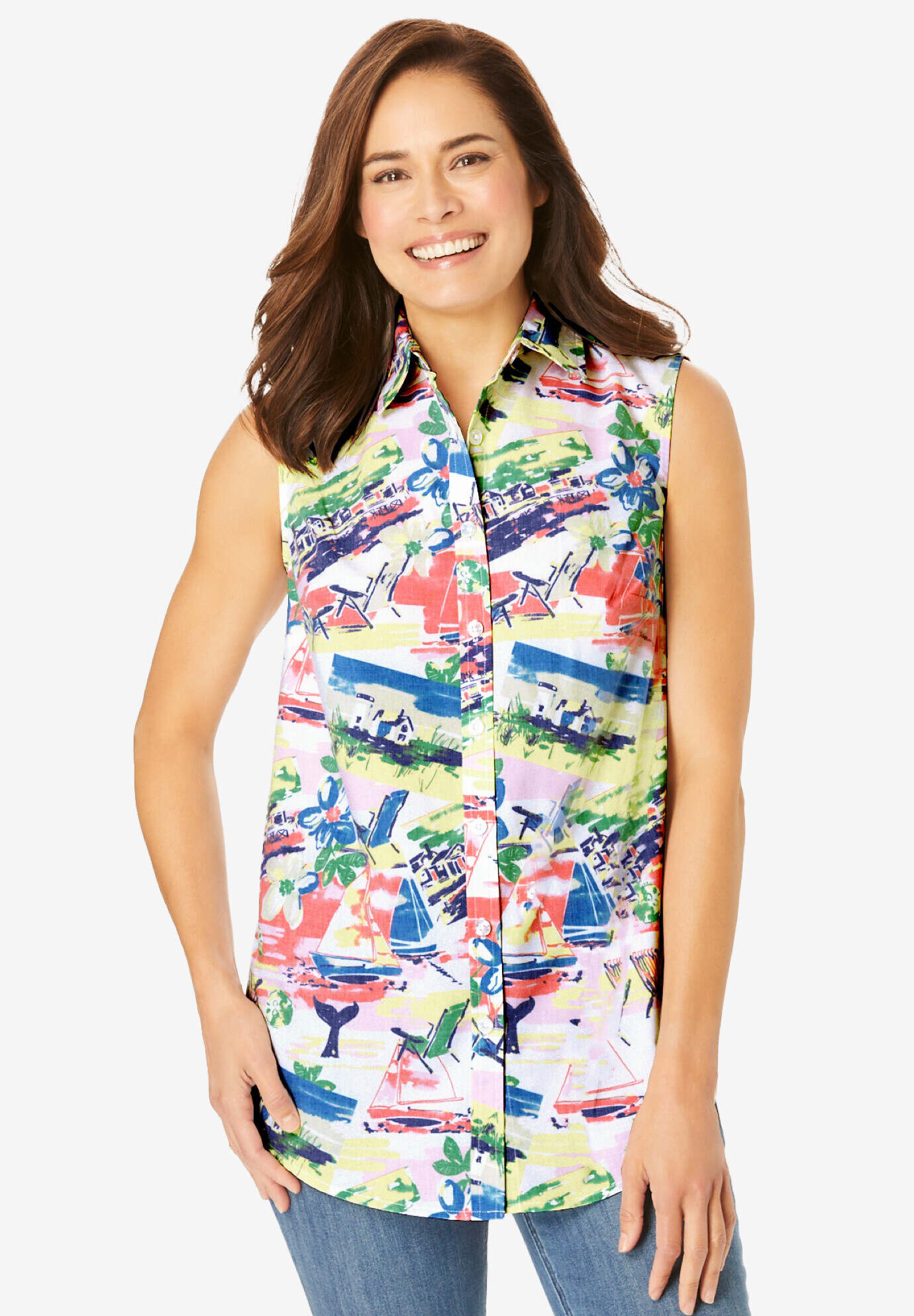 Perfect Sleeveless Shirt