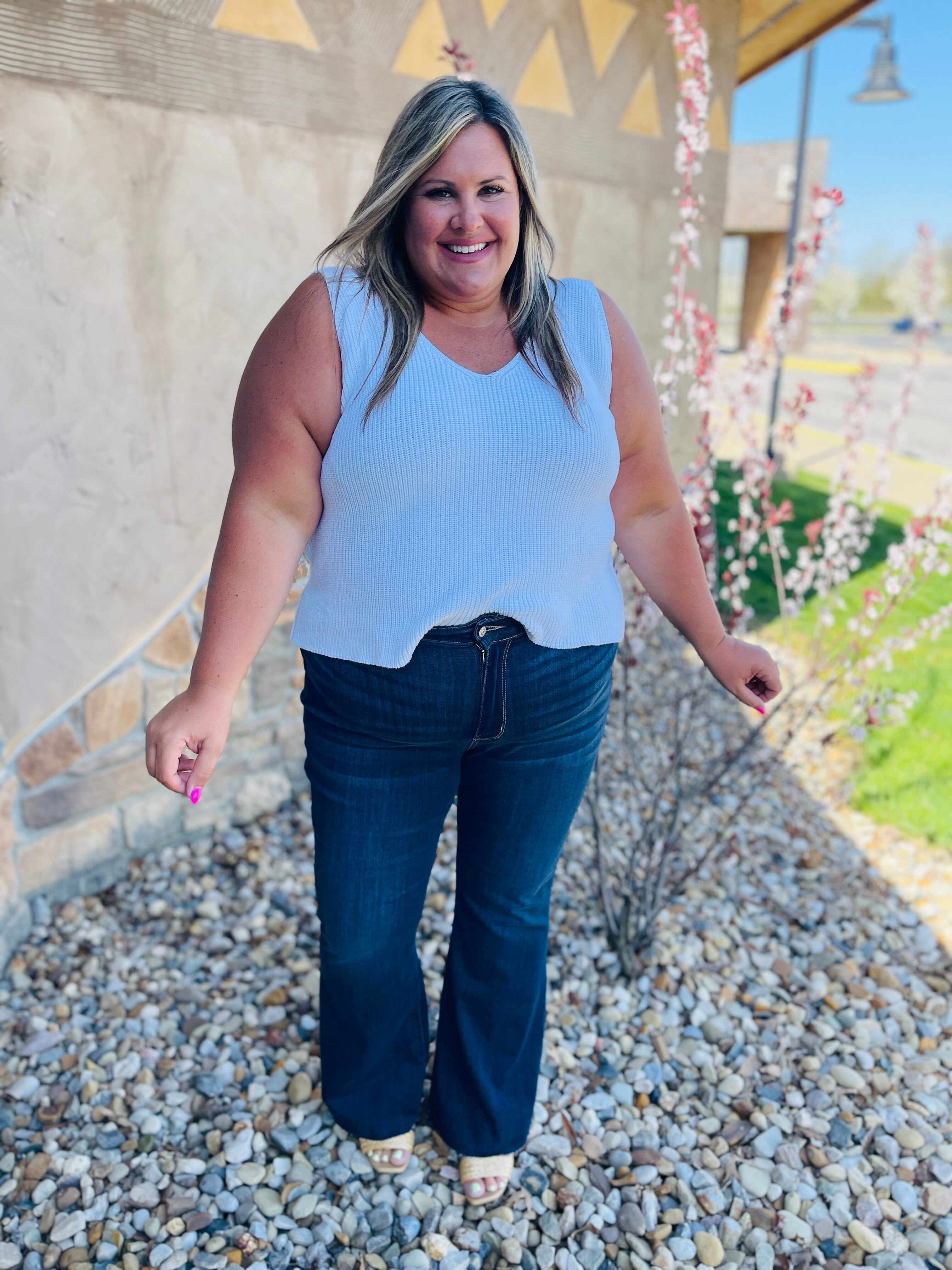 RESTOCK! REG/CURVY See Ya There Flare Jeans