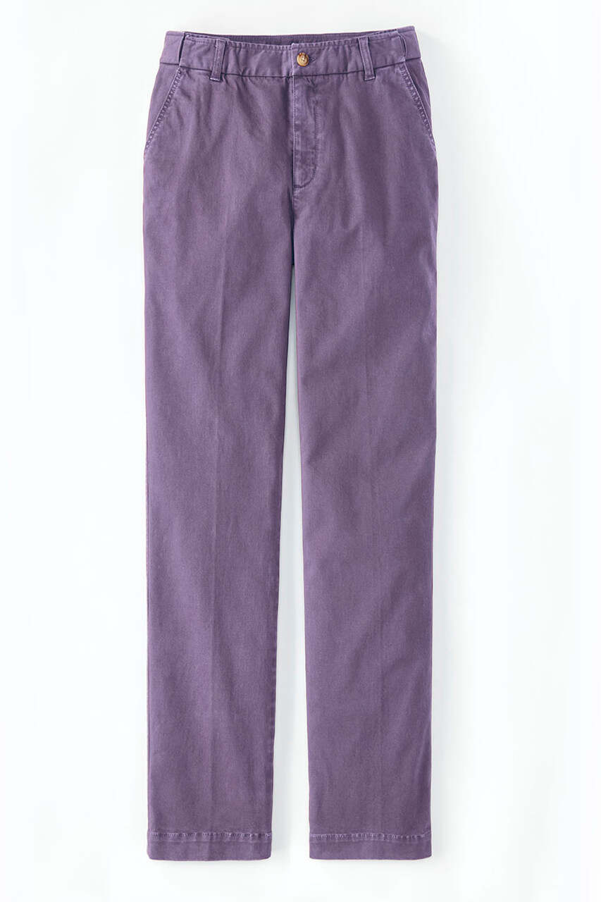 Hidden Stretch-Waist Chinos