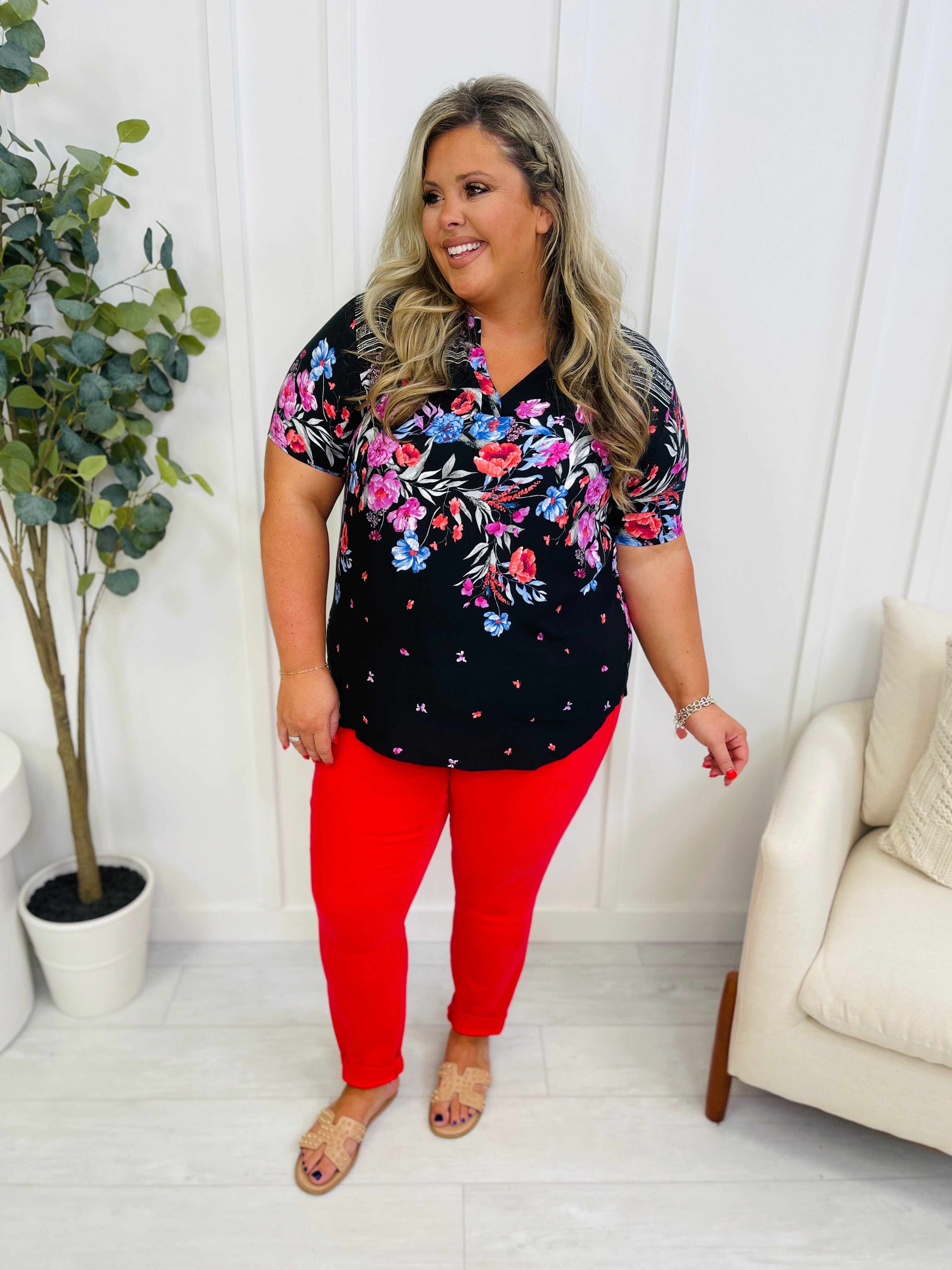 REG/CURVY Red Hot Tummy Control Skinny Jeans
