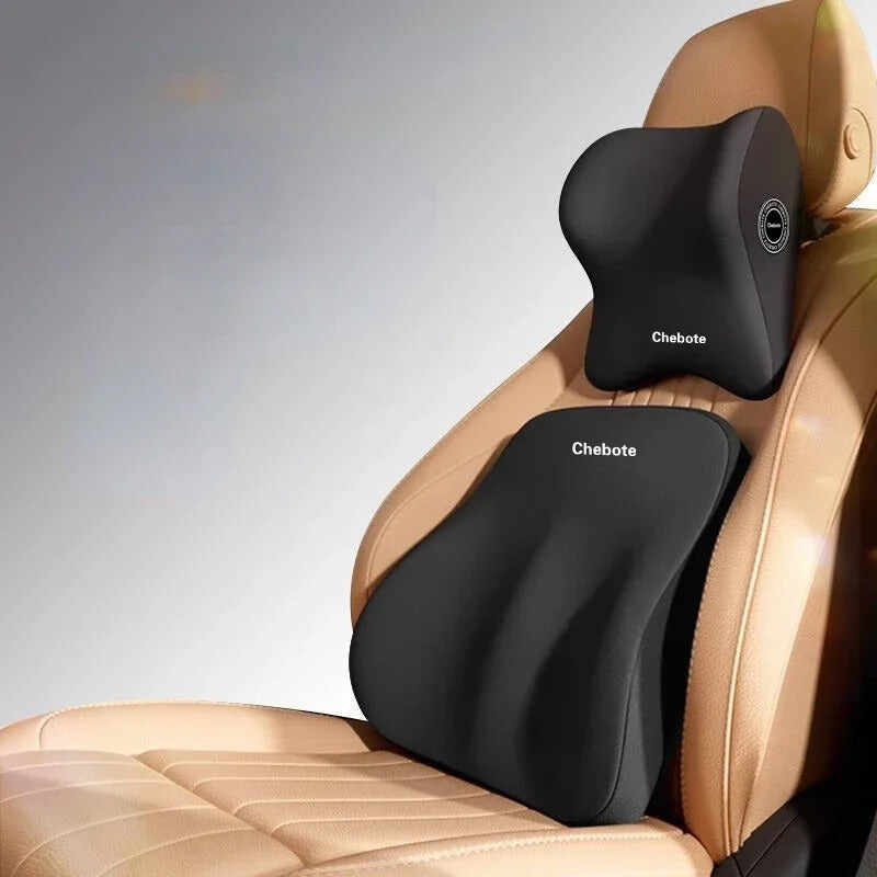 Ergonomic Car Neck & Back Cushion Set