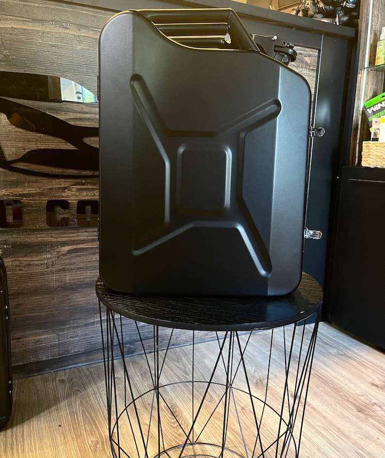 20 L Metal Jerry Can Mini Bar, For 4 People, Personalised Original Gift For a Man, Custom Fuel Bar, Camping Mini Bar, Portable Bar Case
