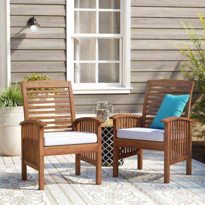 Diboll Rectangular 6 - Person 55'' Long Dining Set with Cushions