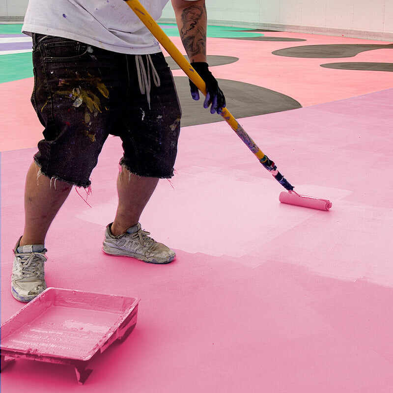 Quick-Drying Waterproof and Corrosion-Resistant Floor Paint Set