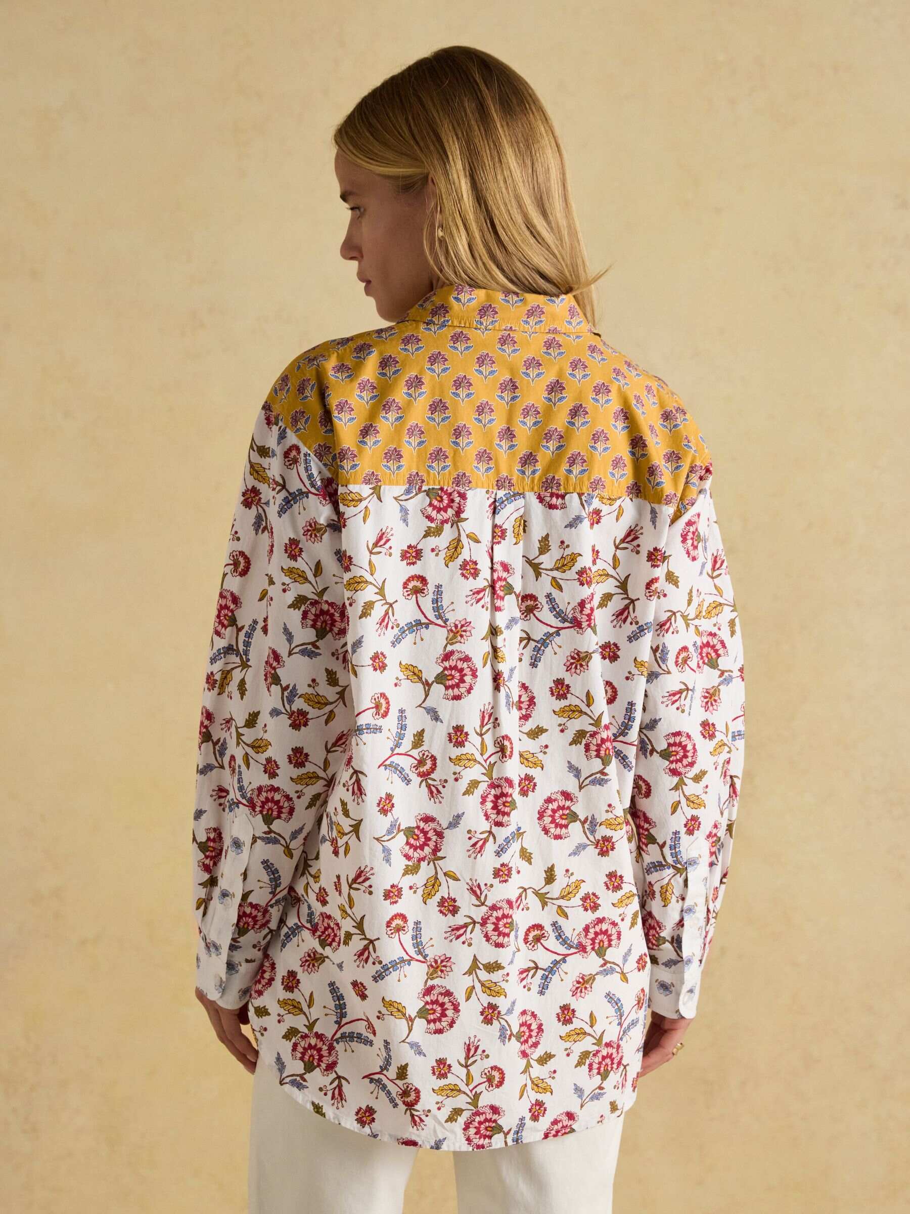 Genevieve Provence Hotch Potch Cotton Shirt