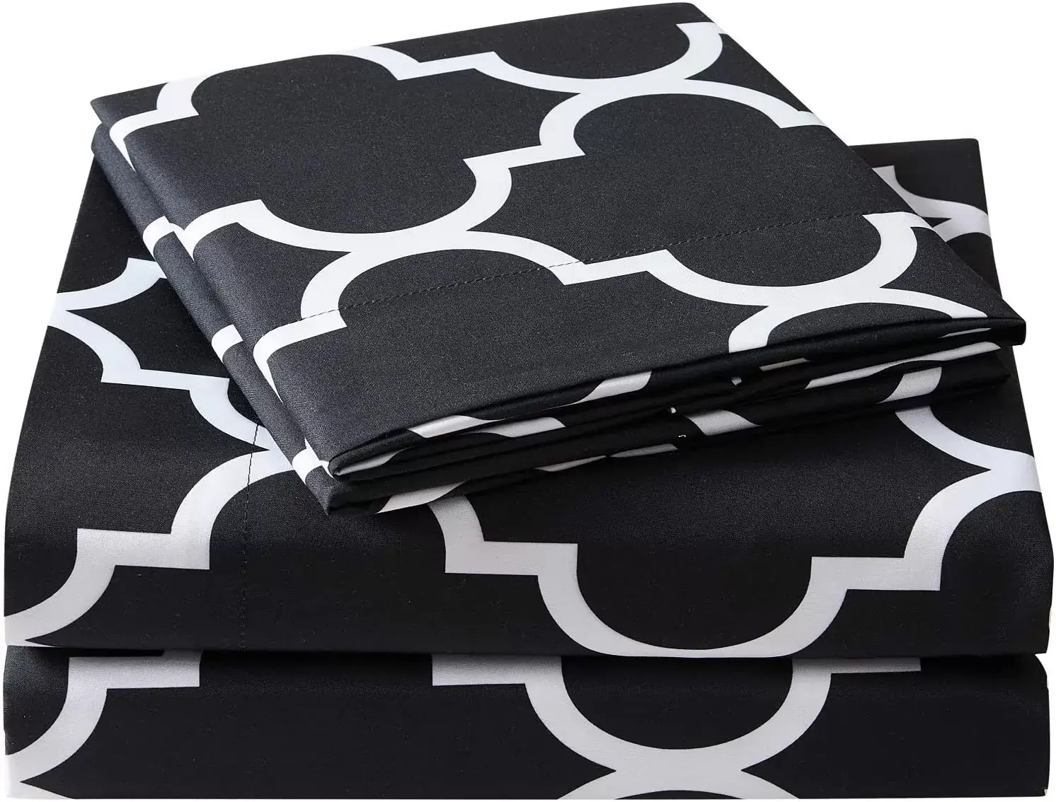 Brushed Microfiber Hypoallergenic 4 pcs Bedsheet Set