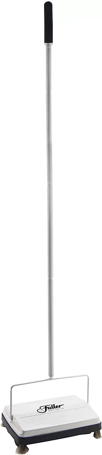 Fuller Brush 17027 Carpet & Floor Sweeper- Mini Stick Cleaner For Hardwood Surfaces, Wood Floors, Laminate, Tile- Small & Portable For The Home Or Office - Cleans Dust Pet Hair- Electrostatic & Silent