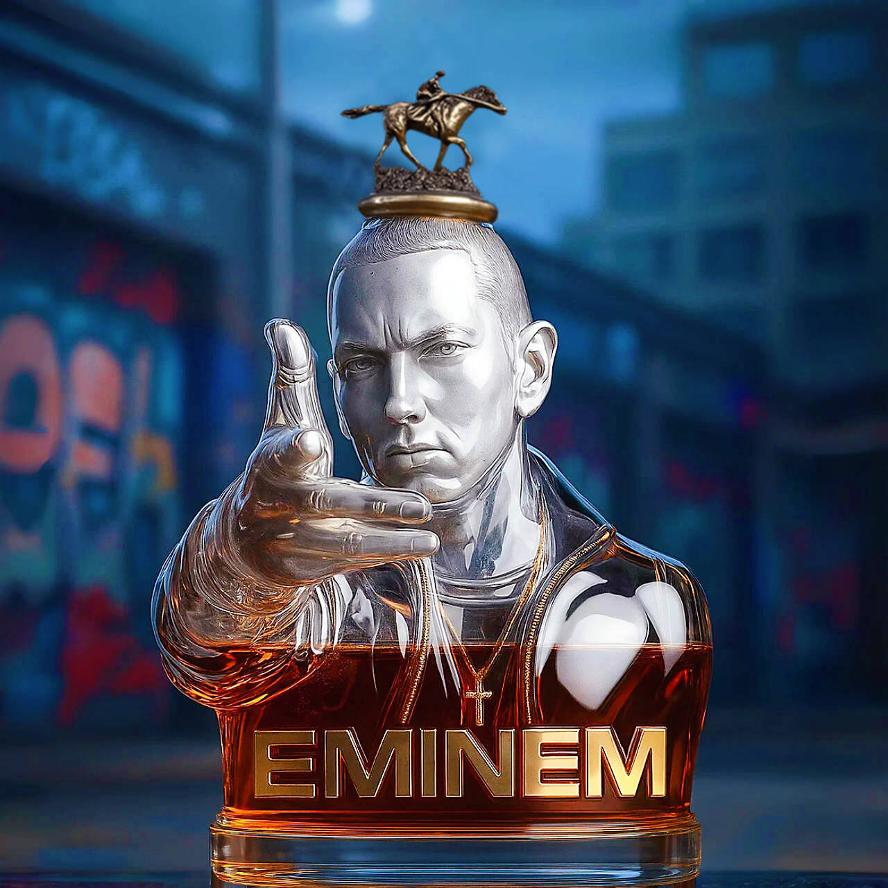 Eminem Whiskey Bottle