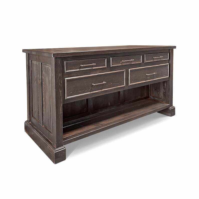 Kitchen Island, Farmhouse Kitchen, Butcher Block, Island, Table, Kitchen Table