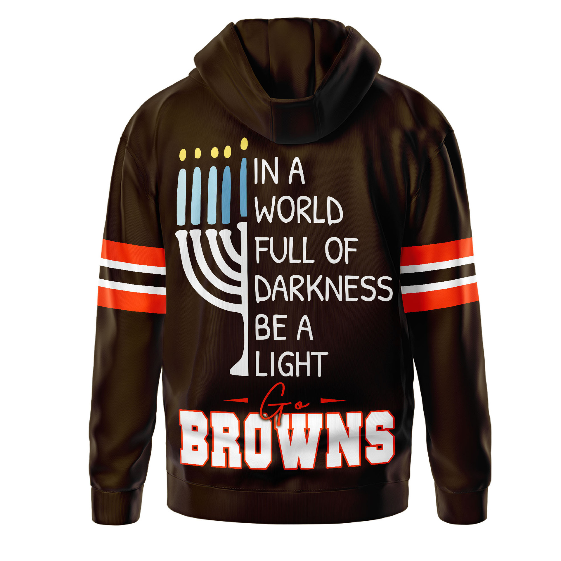 Cleveland Browns | Premium NFL Hanukkah Day Hoodie NY