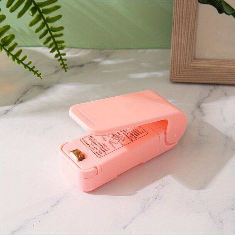 Portable Mini Heat Sealer for Food Bags - Thermal Plastic Bag Closure for Freshness - Easy to Use Packing Kitchen Accessory