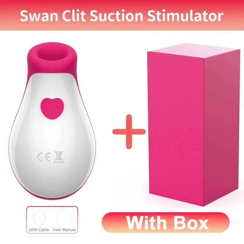 Discreet Clit Sucker Vibrator: 8 Modes Oral & Clit Stimulator