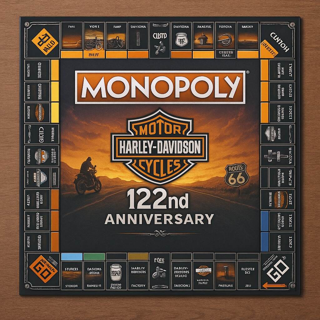 MONOPOLY: Harley-Davidson 122nd Anniversary Edition