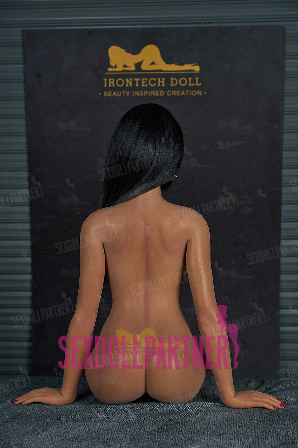 Real Lady Jett 5ft31/ 161cm #S14 Head Full Silicone Dark Tanned Athletic Realistic Adult Sex Love Doll